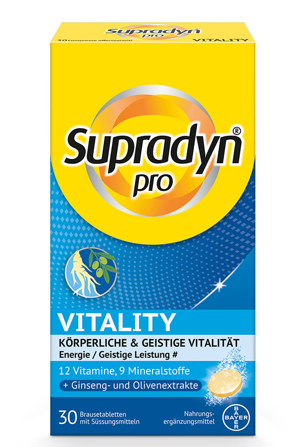Supradyn<sup>®</sup> pro Vitality Brausetabletten