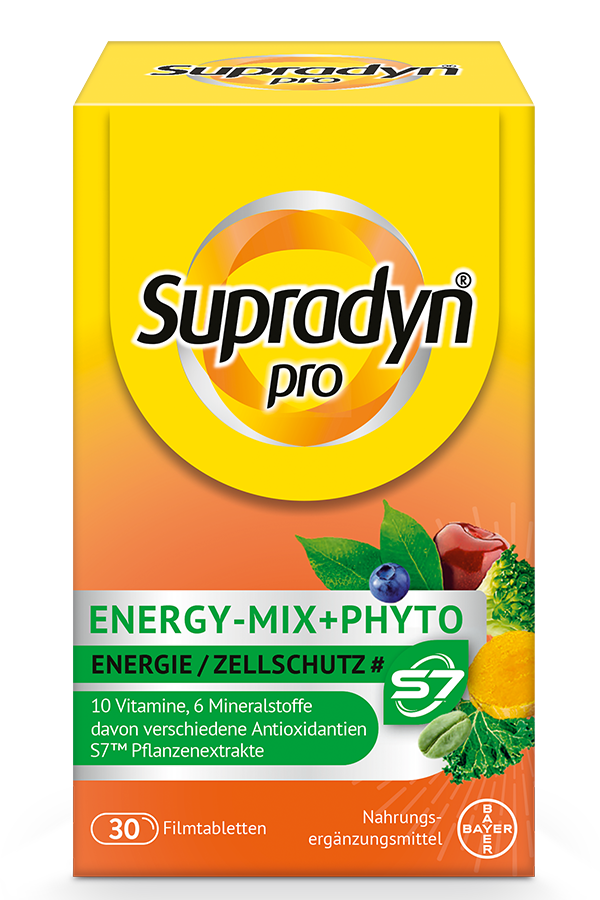 Supradyn<sup>®</sup> pro Energy-Mix+Phyto